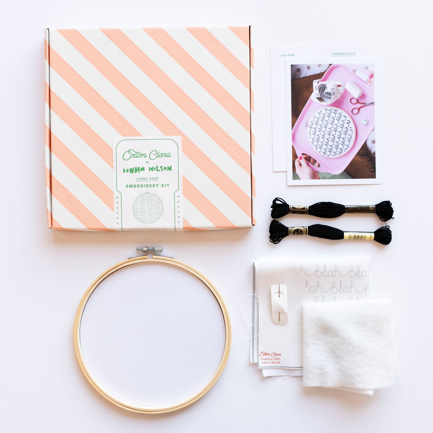 Blah Blah Blah Donna Wilson Embroidery Hoop Kit