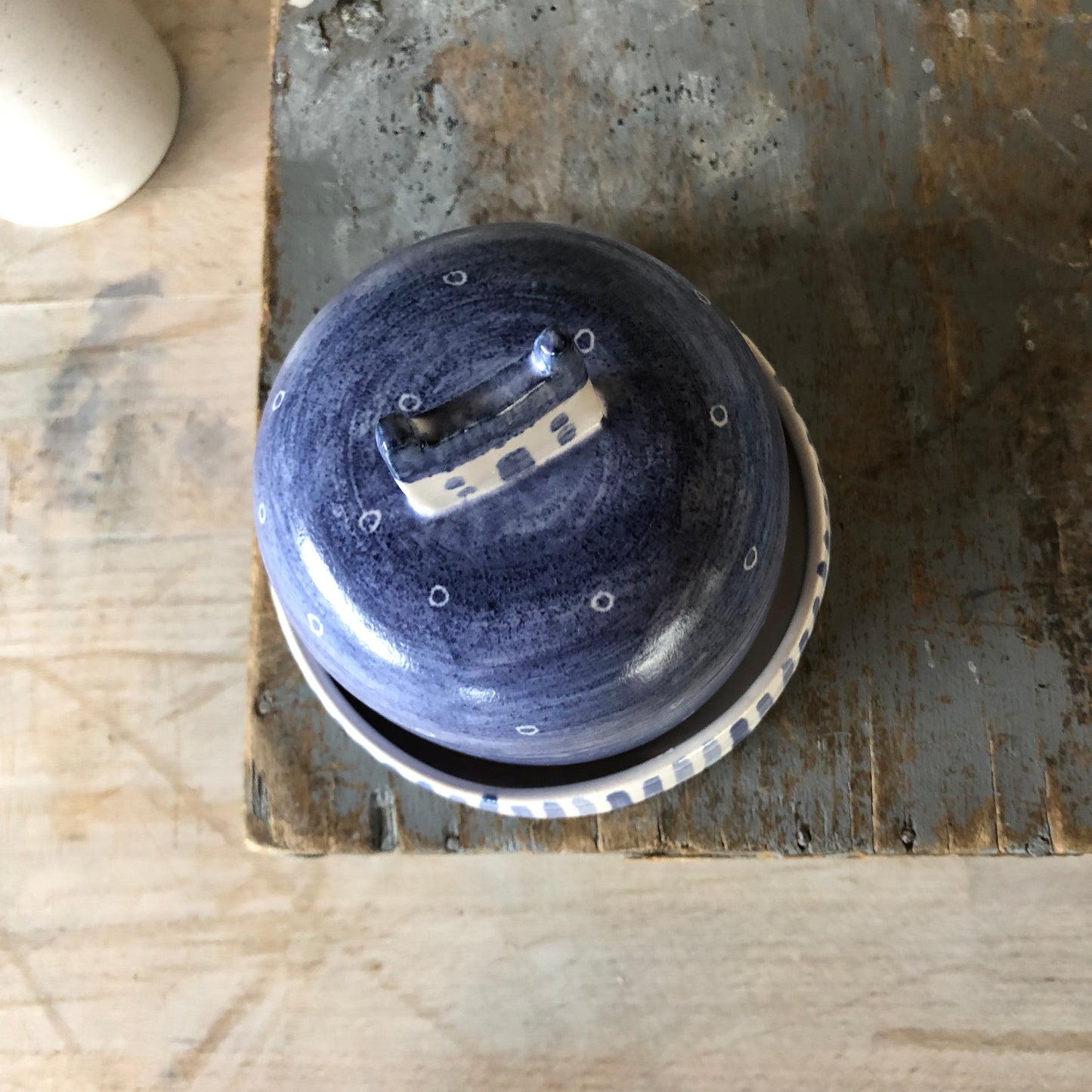 Cornish Cottage Butter Dish