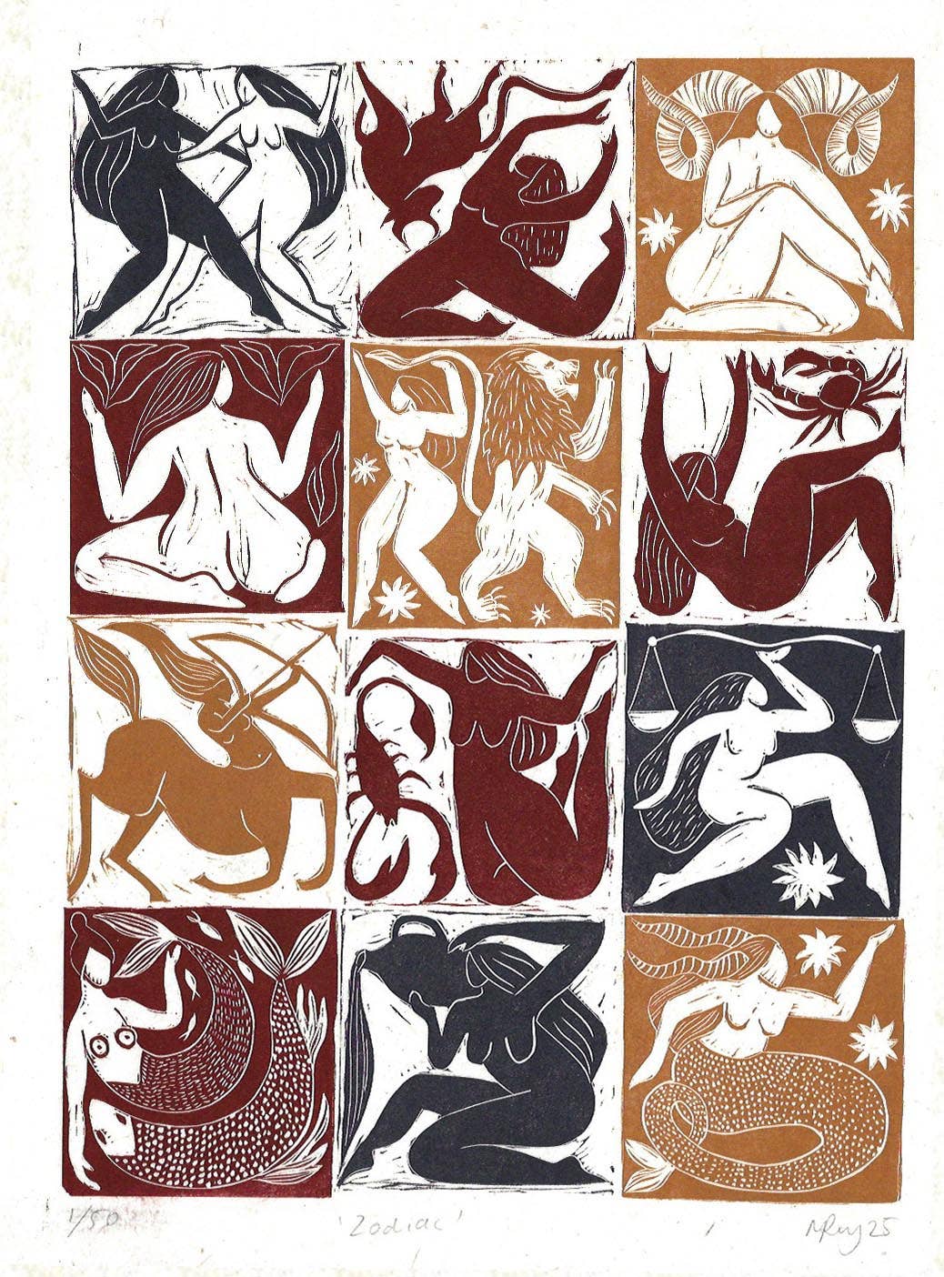 Zodiac card, star signs, astrology, signs of zodiac, magic