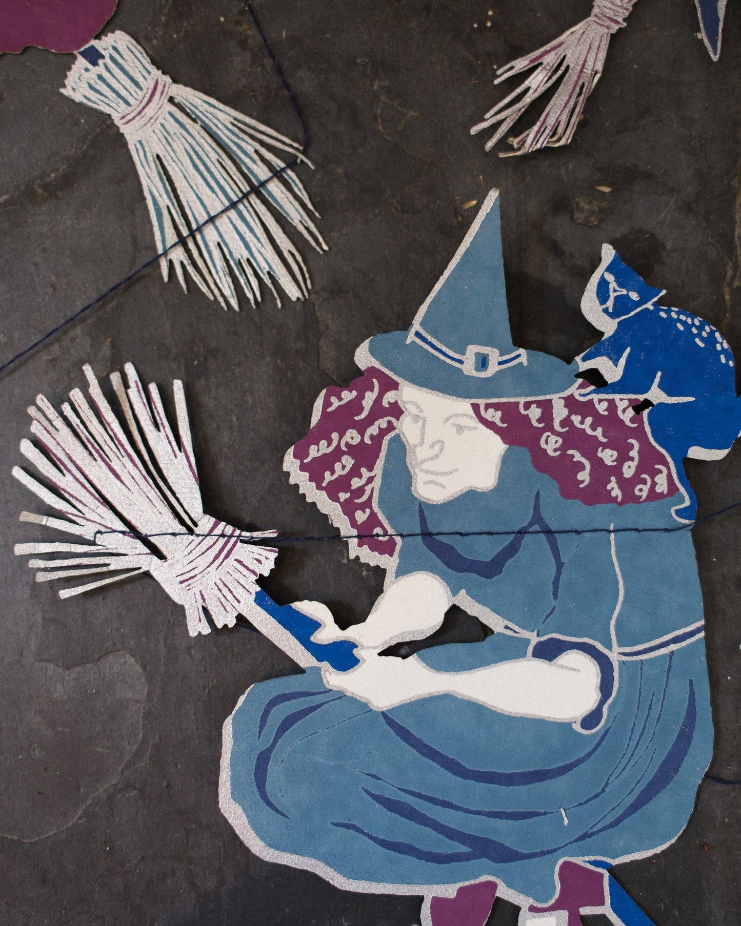 Wicked Witches Sewn Garland