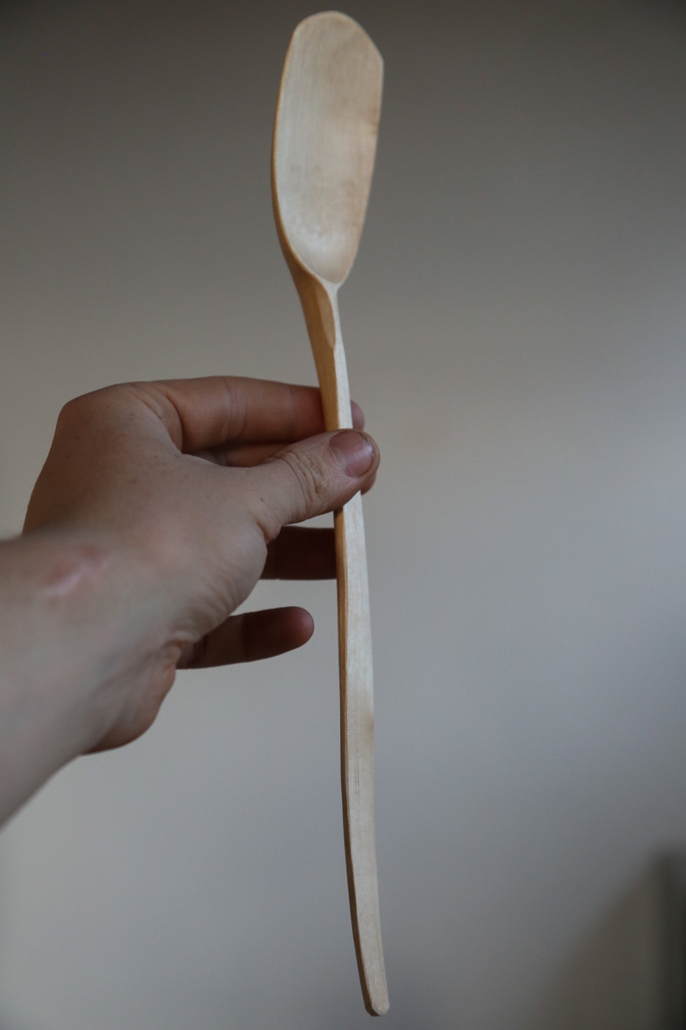 Birch Shovel Serving Spoon