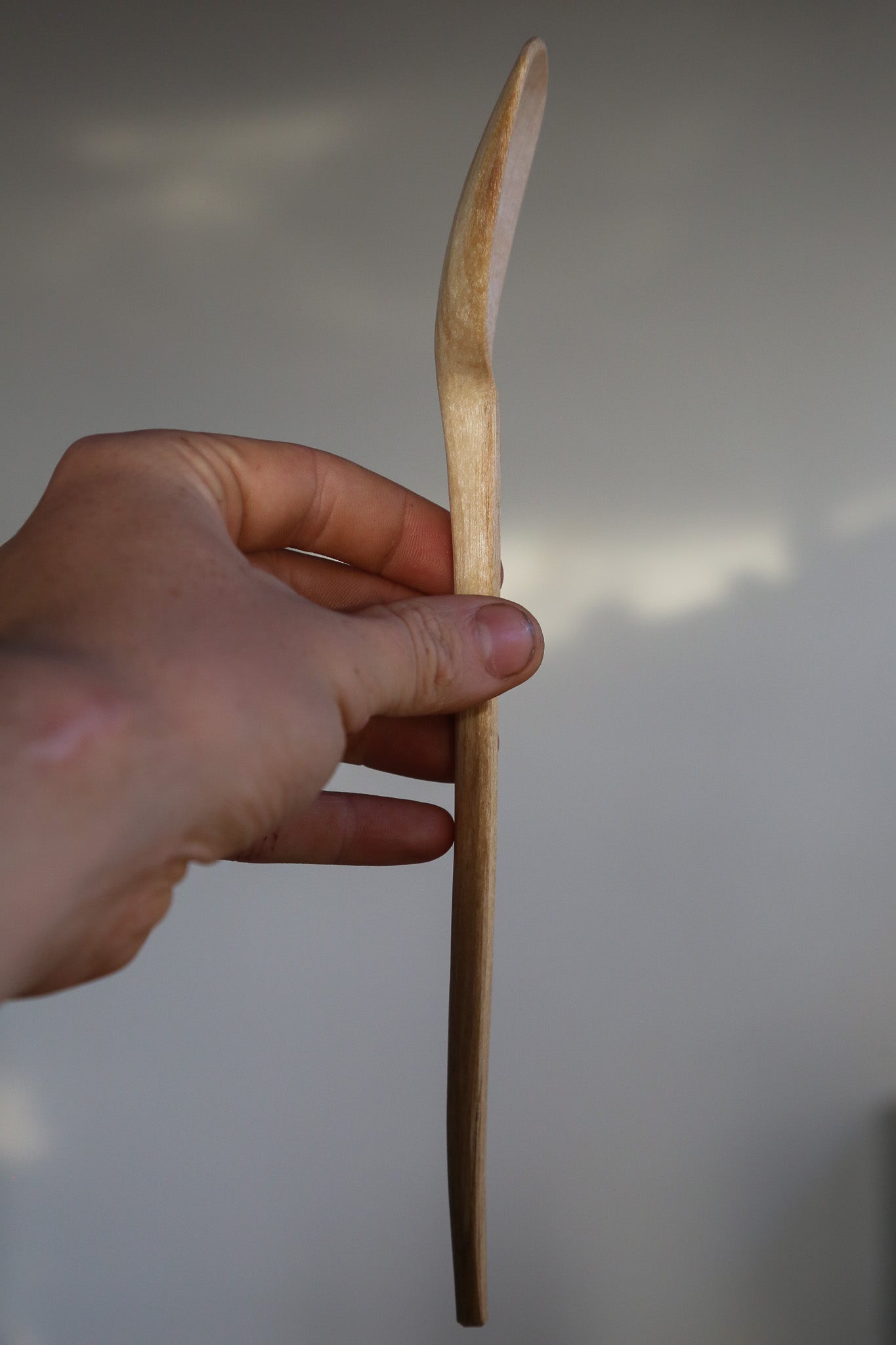 Wonky Birch Cooking Spoon