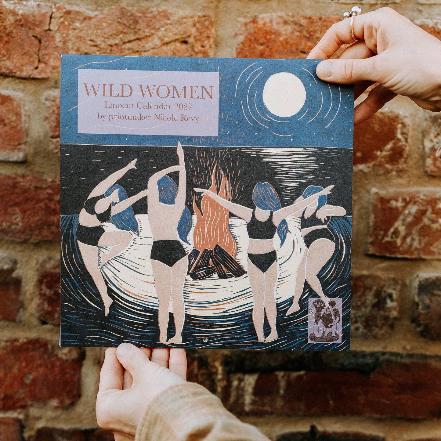 Wild Women Linocut Calendar 2027