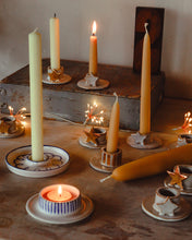 Load image into Gallery viewer, Candle Holder with little stripes
