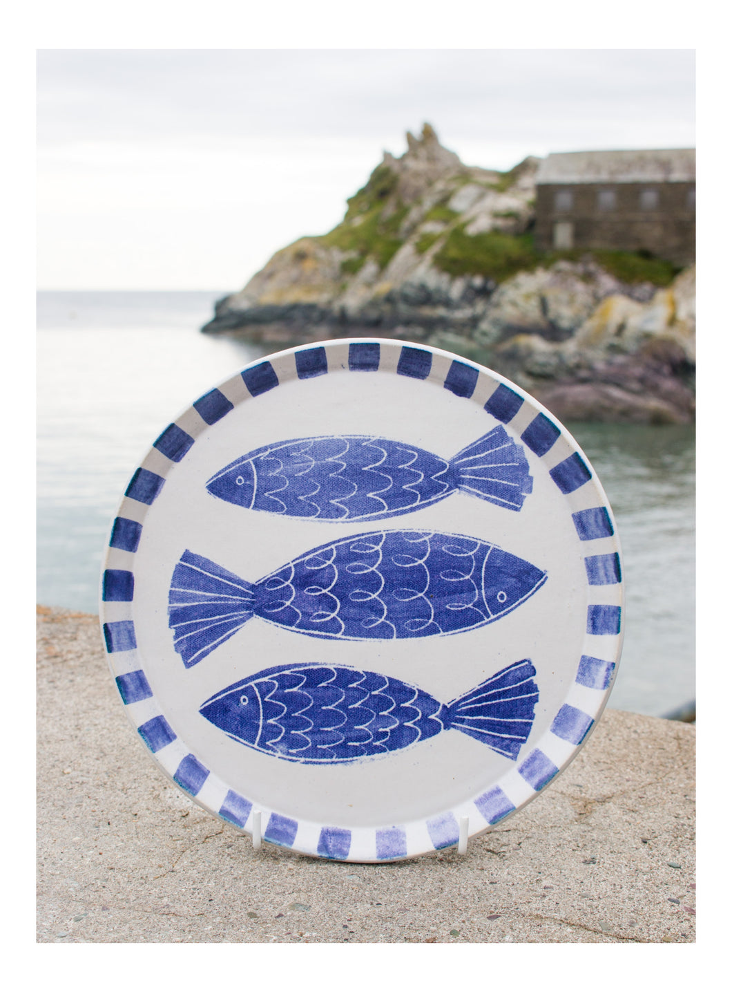 Three Fishies Plate