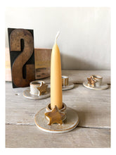 Load image into Gallery viewer, Gold Star Candle Holder

