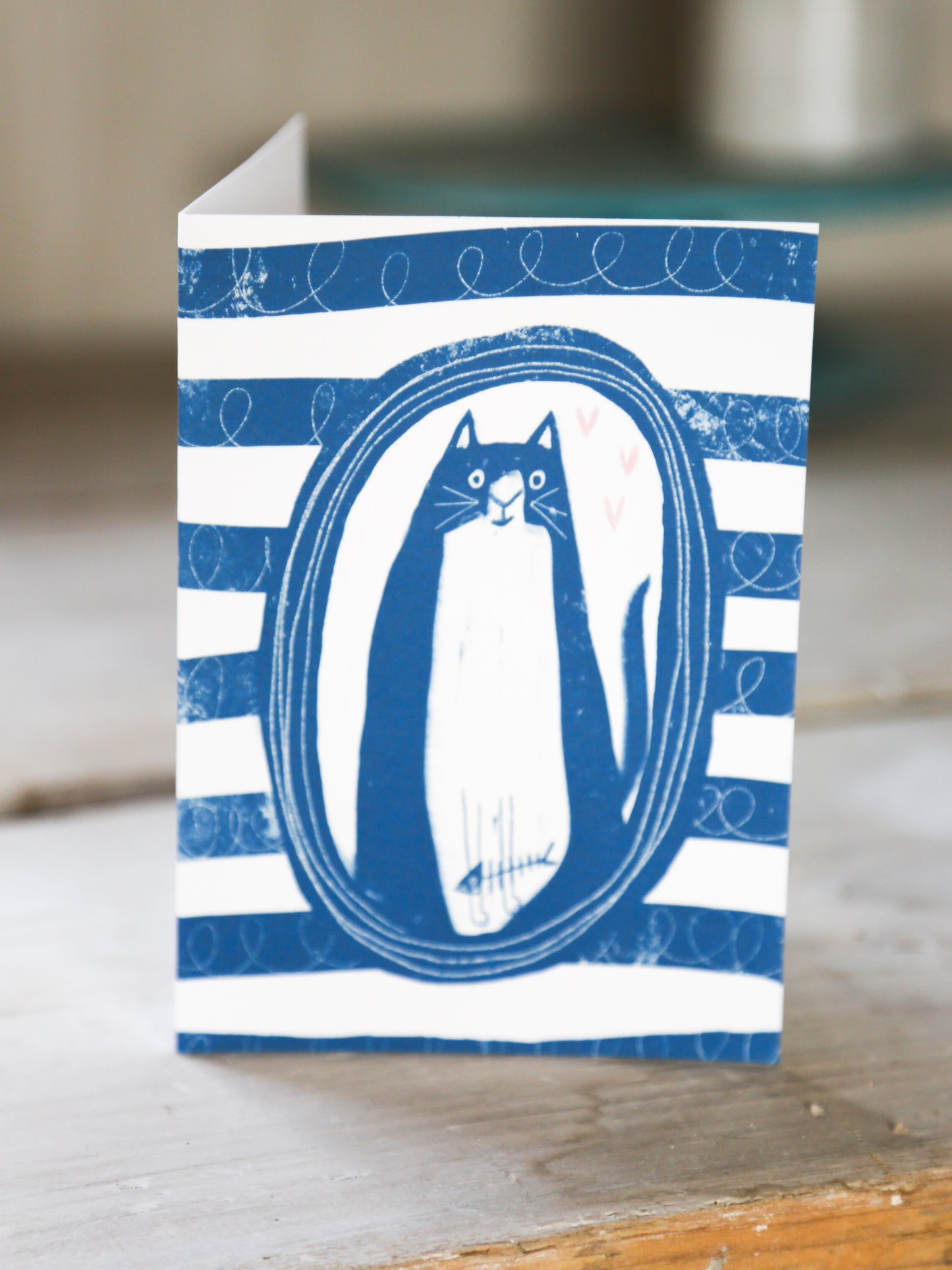 Fatty Catty - Greeting Card