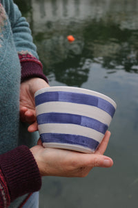 Cornish Stripe Heart Bowl