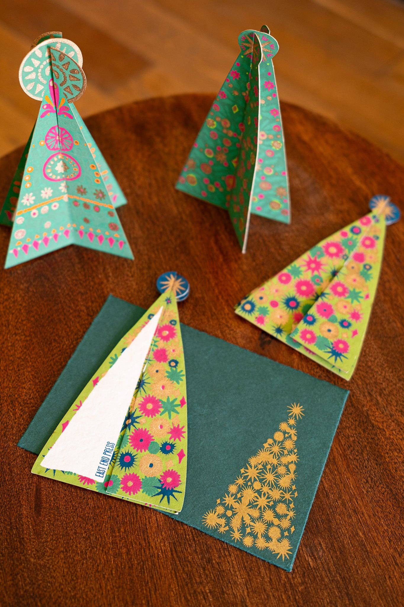 Star Tree Greeting Card
