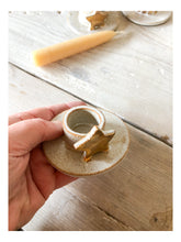 Load image into Gallery viewer, Gold Star Candle Holder
