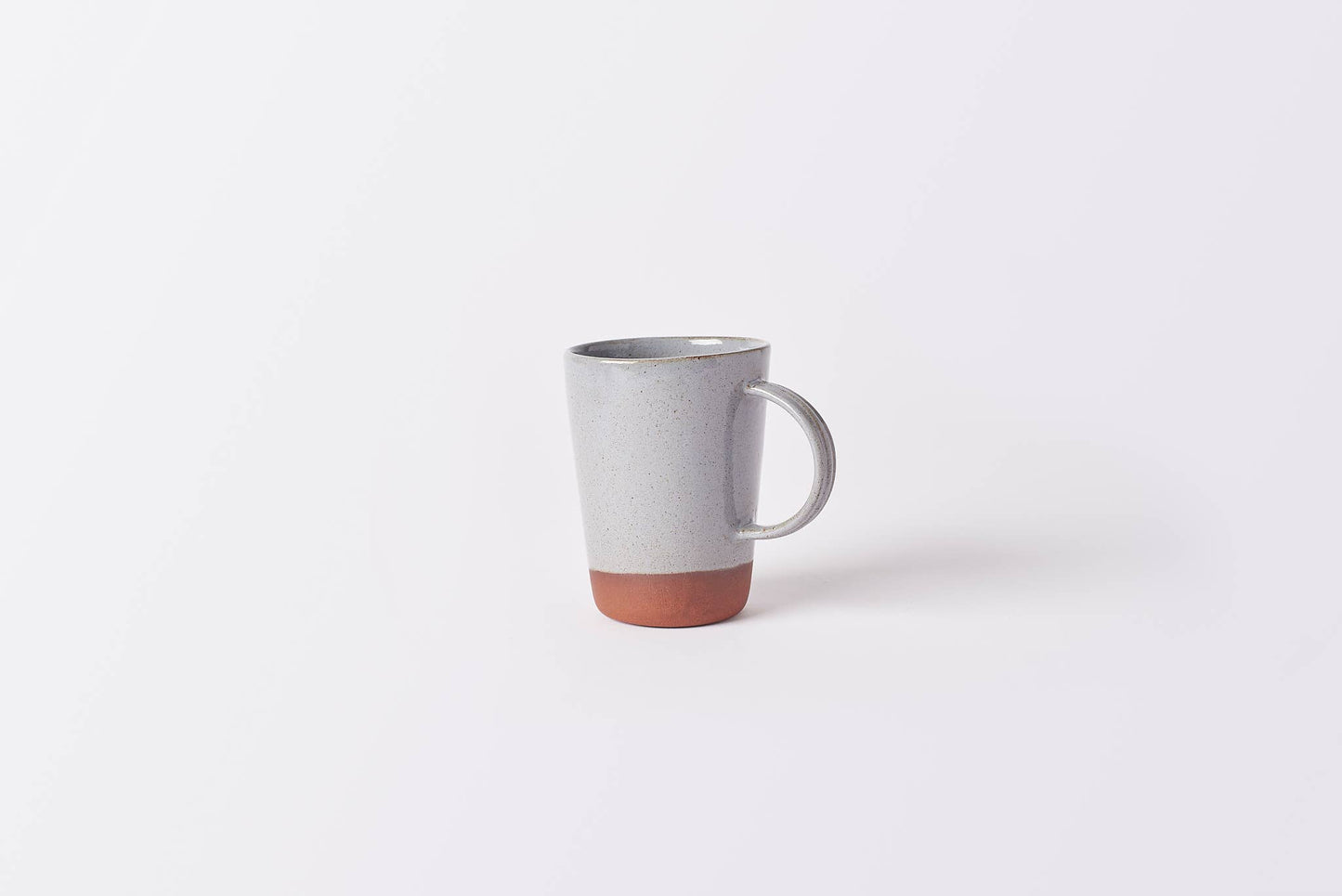 Handmade Contemporary Terracotta Cup With Coloured Glaze