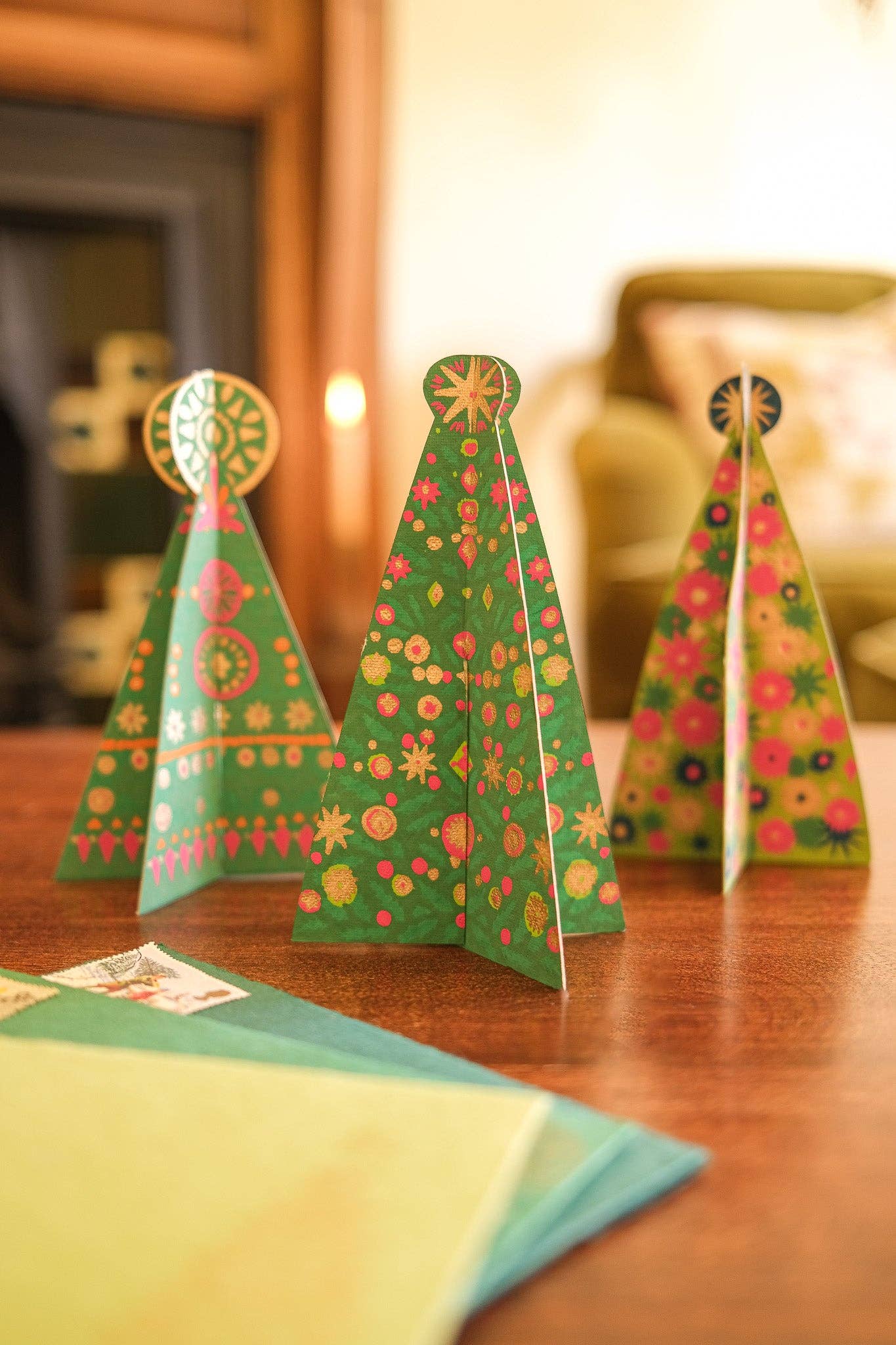 Star Tree Greeting Card