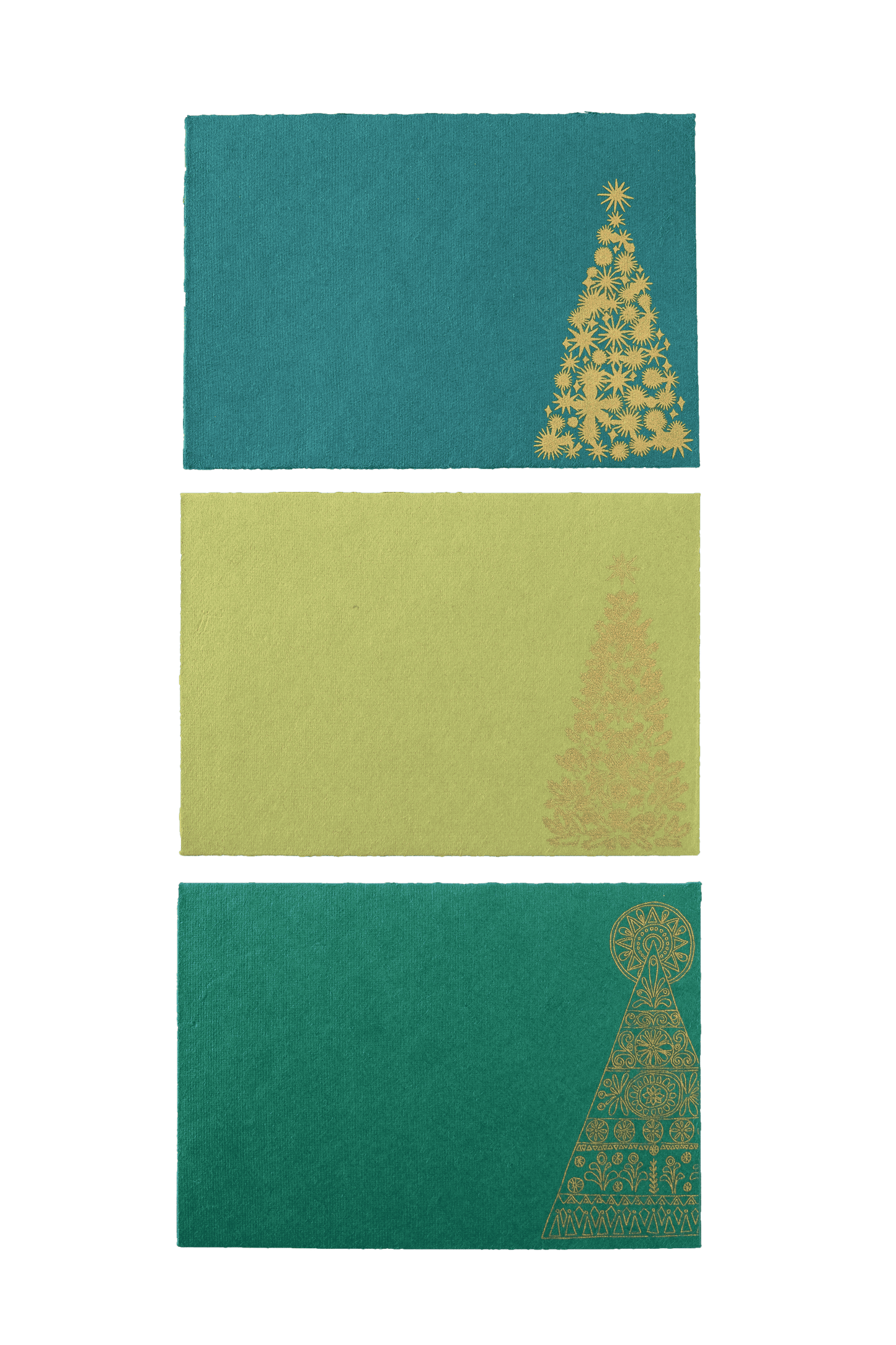 Star Tree Greeting Card