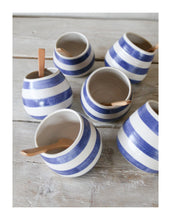 Load image into Gallery viewer, Cornish Stripe Salt Pot
