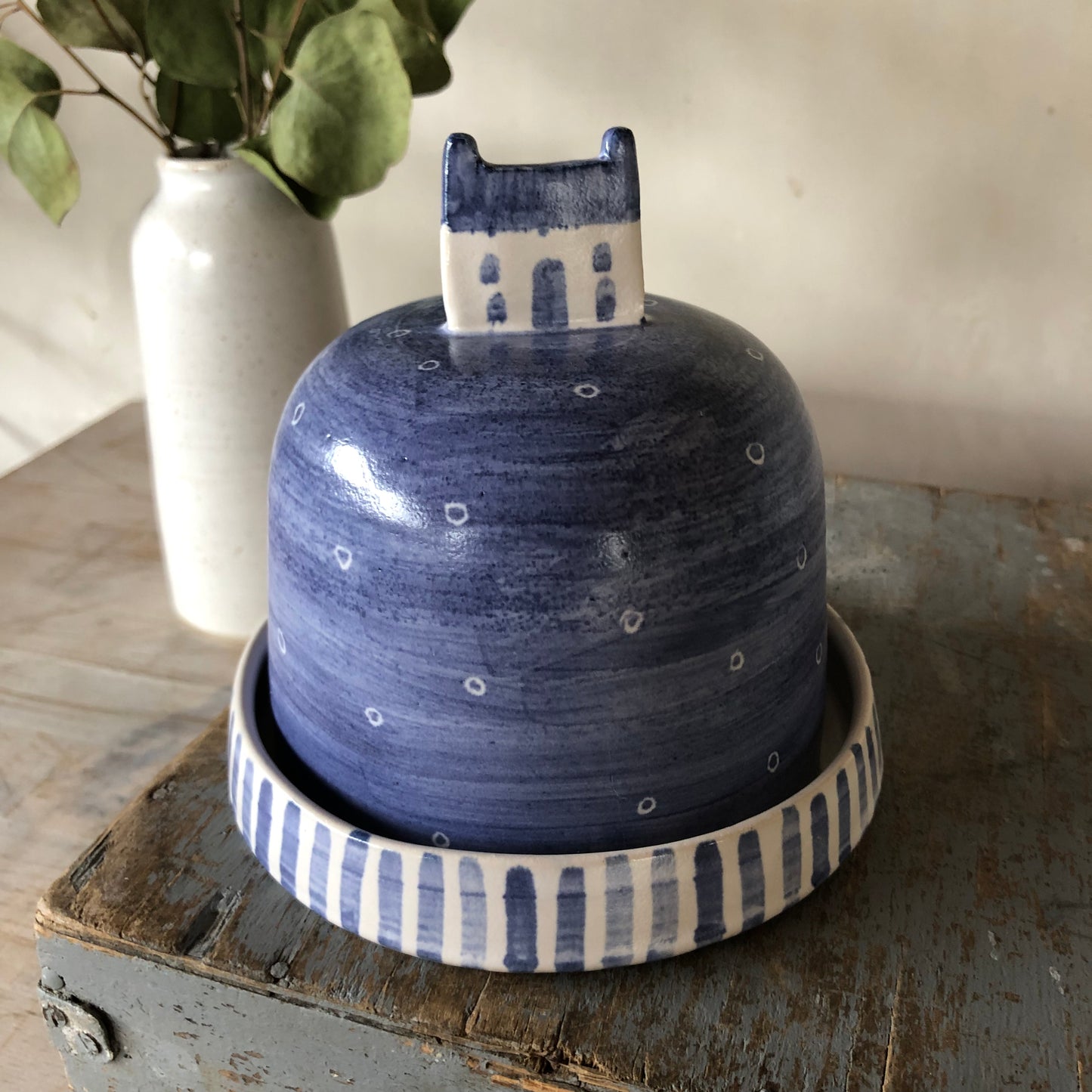 Cornish Cottage Butter Dish