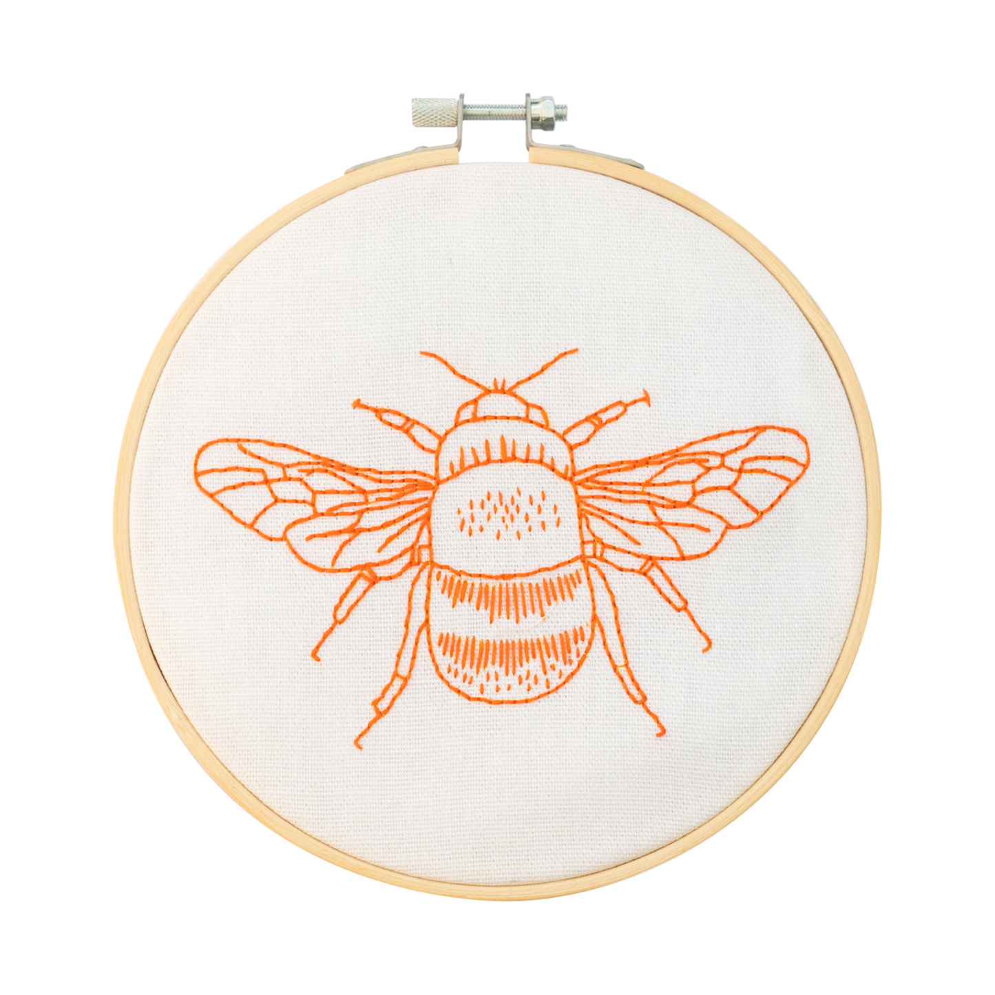 Bee Embroidery Hoop Kit