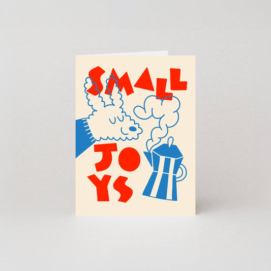 Small Joys Mini Greeting Cards | Coffee Cards | Coffee Gift