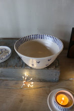 Load image into Gallery viewer, Little Hearts Bowl with inner Stripes
