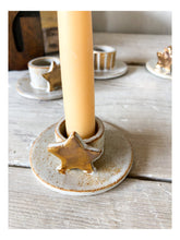 Load image into Gallery viewer, Gold Star Candle Holder

