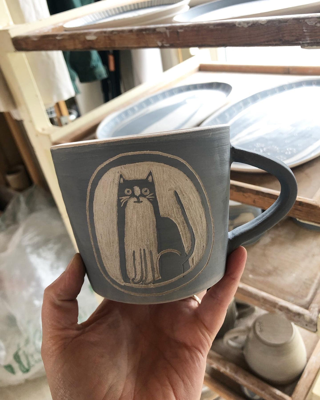 Cat mug