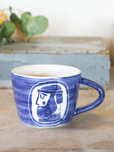 Load image into Gallery viewer, Fisherman Mug - Left facing rosy cheeks
