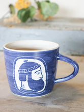 Load image into Gallery viewer, Fisherman Mug- right facing with anchor tattoo
