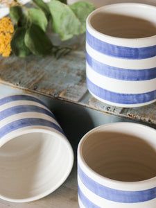 cornish stripe mugs