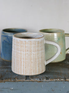 Textured White mUG