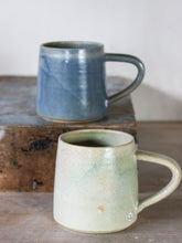Load image into Gallery viewer, Sample Glaze Mug GREY/ BLUE
