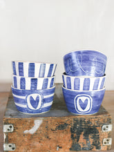 Load image into Gallery viewer, Dipping Bowl - Blue Heart
