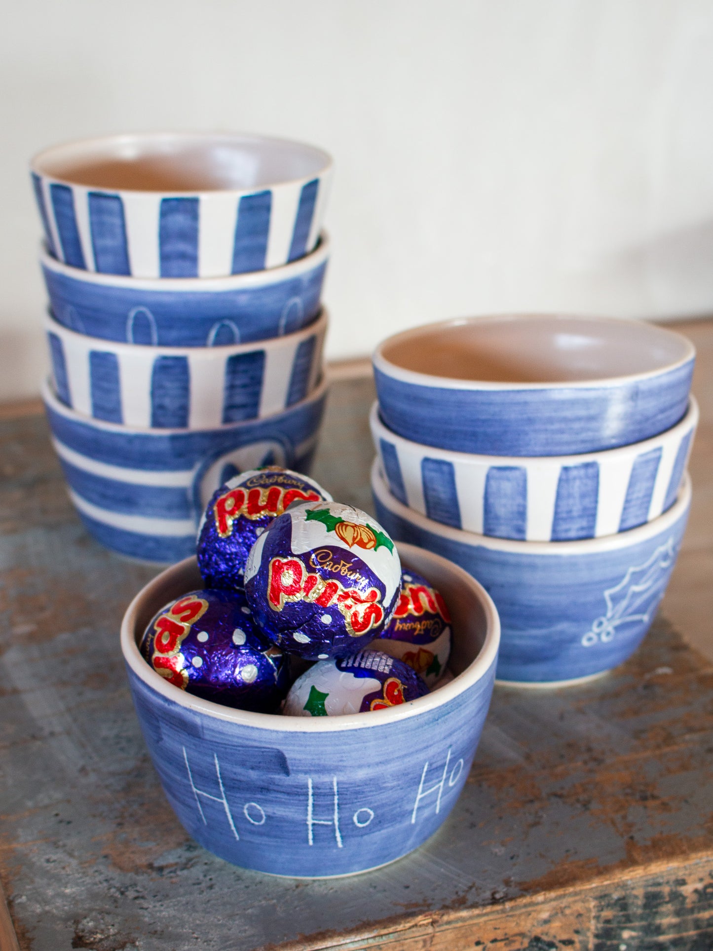 Dipping Bowl - Bold Stripes