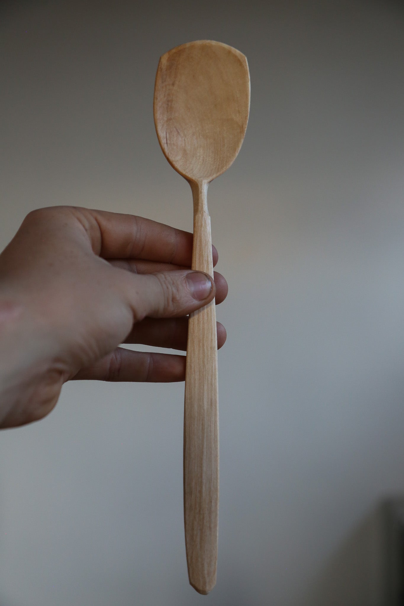 Birch Square Ended Cooking spoon