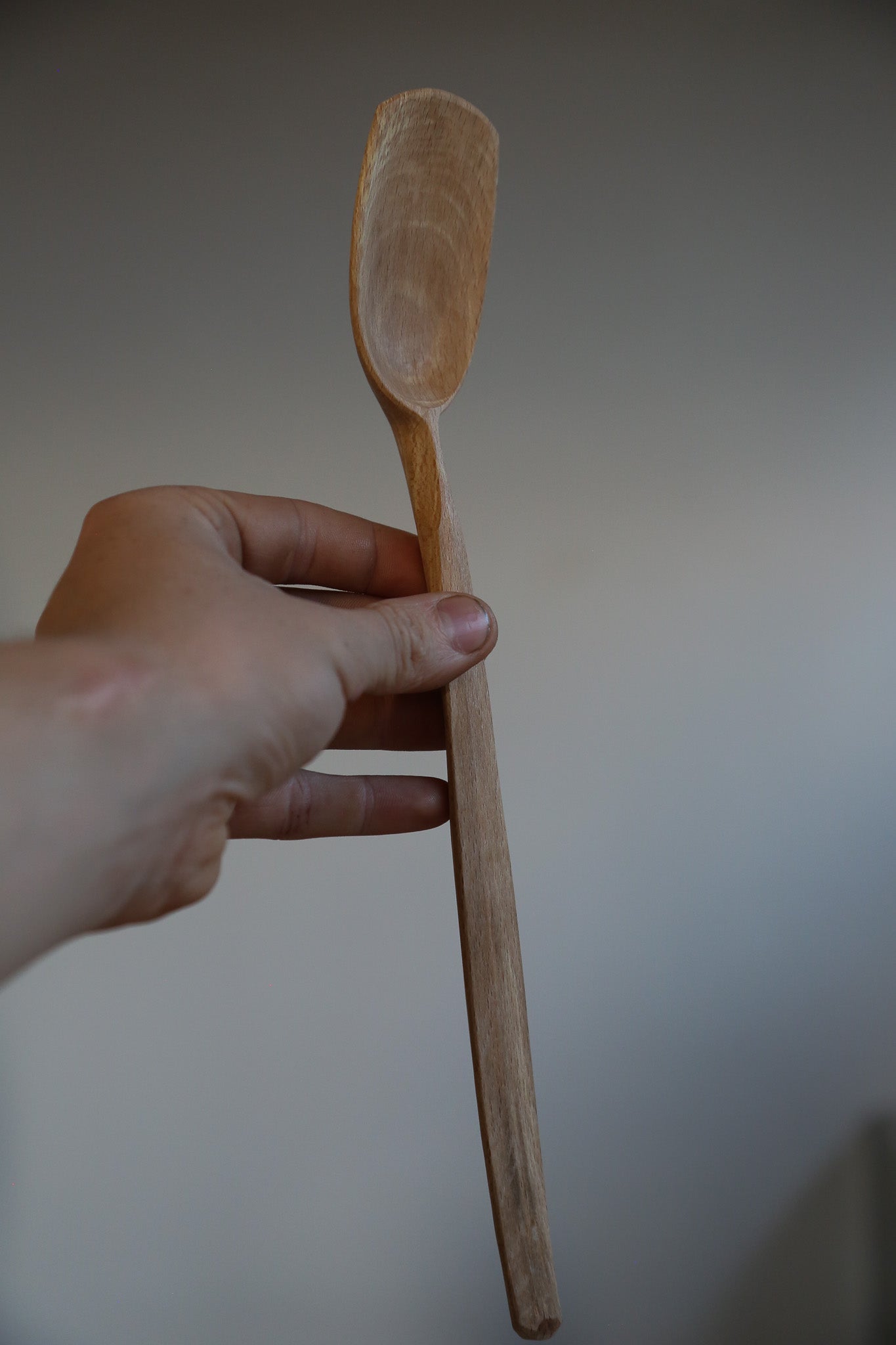 Left Handed Beech Cooking Spoon