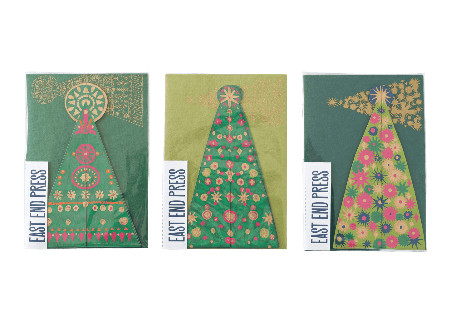 Star Tree Greeting Card