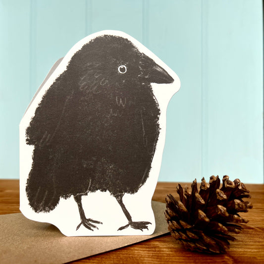 Jackdaw Greeting Card