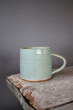 Load image into Gallery viewer, Turquoise Speckled Stoneware Mug
