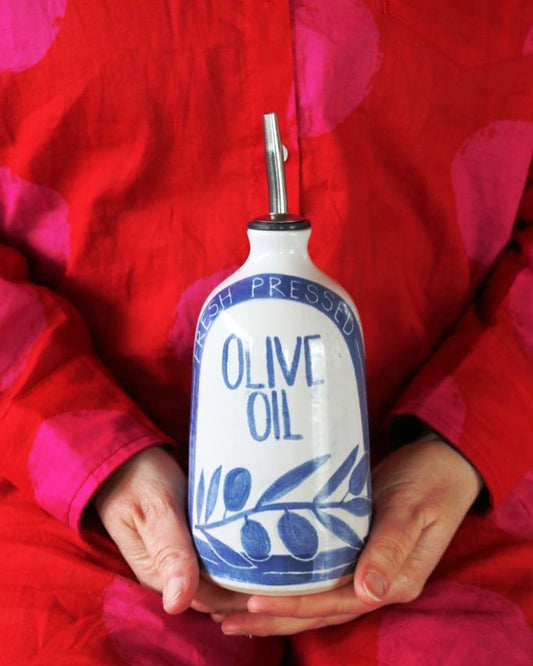 Olive oil bottle & drizzler