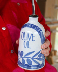 Olive oil bottle & drizzler