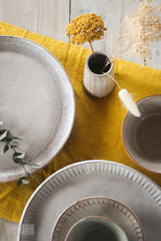 Load image into Gallery viewer, laura lane stoneware herringbone large serving plate 
