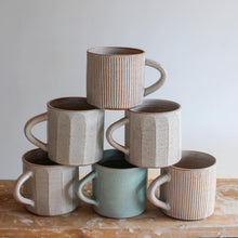 Load image into Gallery viewer, Turquoise Speckled Stoneware Mug
