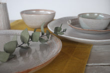 Load image into Gallery viewer, laura lane stoneware herringbone large serving plate 
